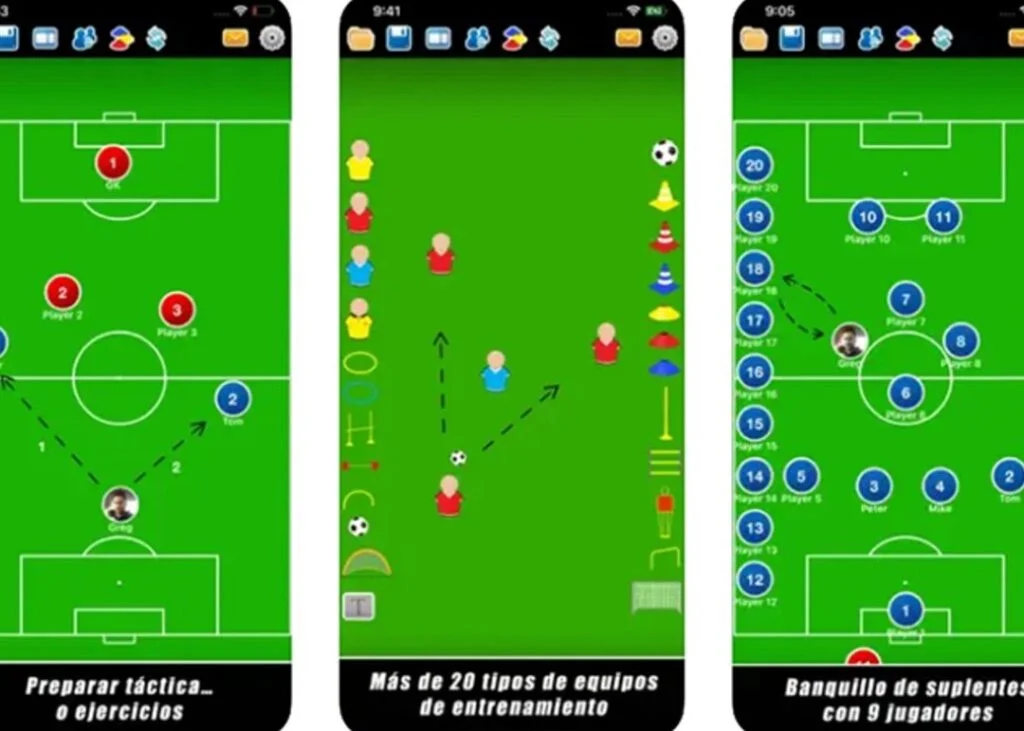 Apps para crear Entrenamientos de Fútbol
